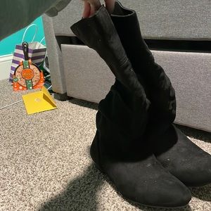 Woman’s Black I.D REQUIRED high boots